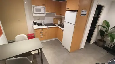 Una cocina o zona de cocina en Estudio en el Corazon de Malasaña