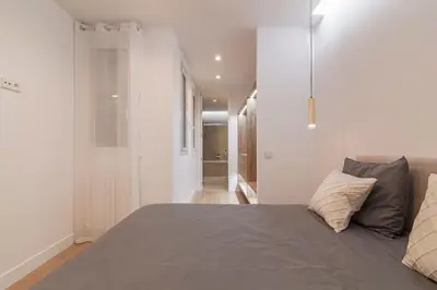 Cama o camas de una habitación en Centro VI calle de la Paz 4BR 4BH