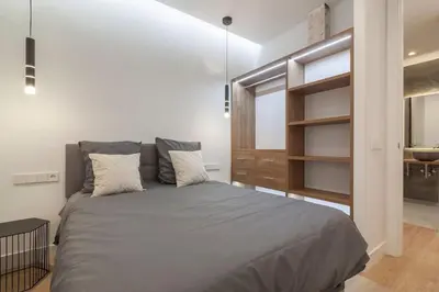 Cama o camas de una habitación en Centro VI calle de la Paz 4BR 4BH