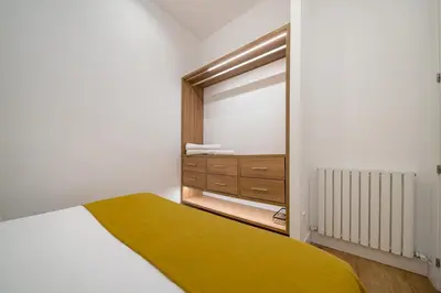 Cama o camas de una habitación en Goya III 3BR 2BH