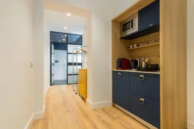 Una cocina o zona de cocina en Modern Bright- Studio -Chueca