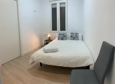 Cama o camas de una habitación en Atocha Reina Sofia