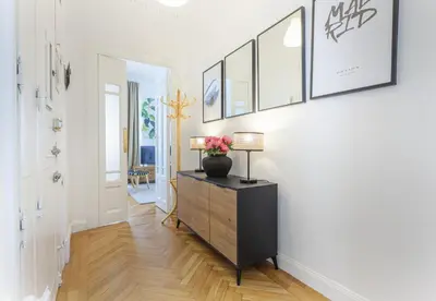 Plano de Apartamento Santa Ana Place en Madrid