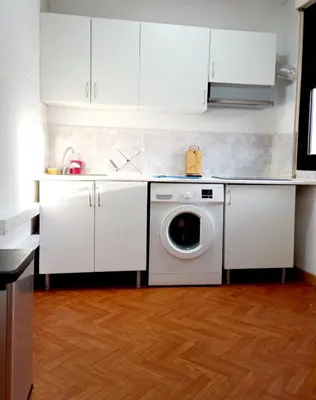 Una cocina o zona de cocina en Hostel Pepe Viajes